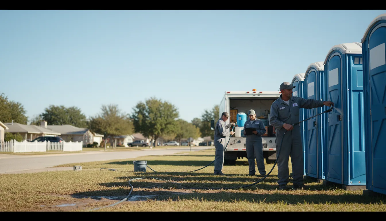 Long-Term Portable Toilet Rental in Slater, SC near me